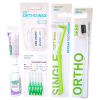 Gum + Healthy Smile Orthodontic Braces Care Kit
